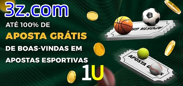 1U Ate 100% de Aposta Gratis